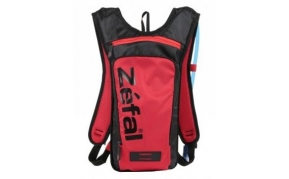 Zefal Z-HYDRO M 2,5l hátizsák 1,5l ivózsákkal fekete-piros
