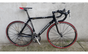 Bianchi carbon országúti kerékpár használt 52-54cm