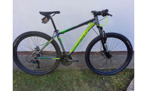 Adriatica Wingrck 29er MTB kerékpár grafit-sárga 47cm