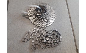Shimano HG93LÁNC+Shimano HG50 fogaskoszorú használt