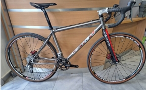 Carraro titanium cyclocross kerékpár használt 46-57cm