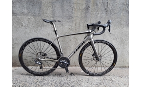 TREK ÉMONDA SL6 disc carbon országúti kerékpár használt 54cm