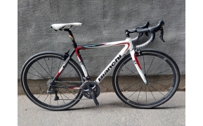 Bianchi Carbon Tech carbon országúti kerékpár használt 51-52cm
