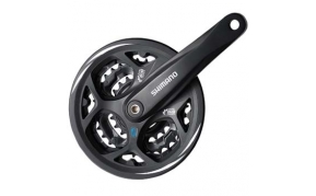 Shimano FC-M311 28-38-48T TREKKING hajtómű láncvédővel