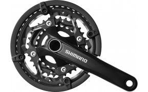 Shimano FC-T551 Hollowtech II hajtómű 26-36-48 láncvédővel