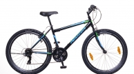 Neuzer Nelson 30 férfi MTB kerékpár fekete/türkiz-neon zöld