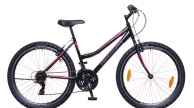 Neuzer Nelson 30 női MTB kerékpár fekete/szürke-pink