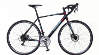 Neuzer Courier CX speeder kerékpár fekete/türkiz-piros matt 50cm