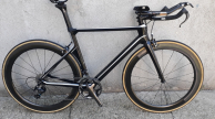 Carbon időfutam kerékpár használt 52-54cm