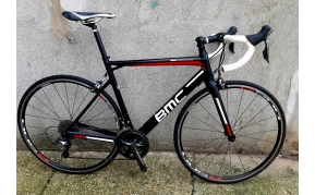 BMC TEAM MACHINE SLR03 carbon országúti kerékpár használt 54cm